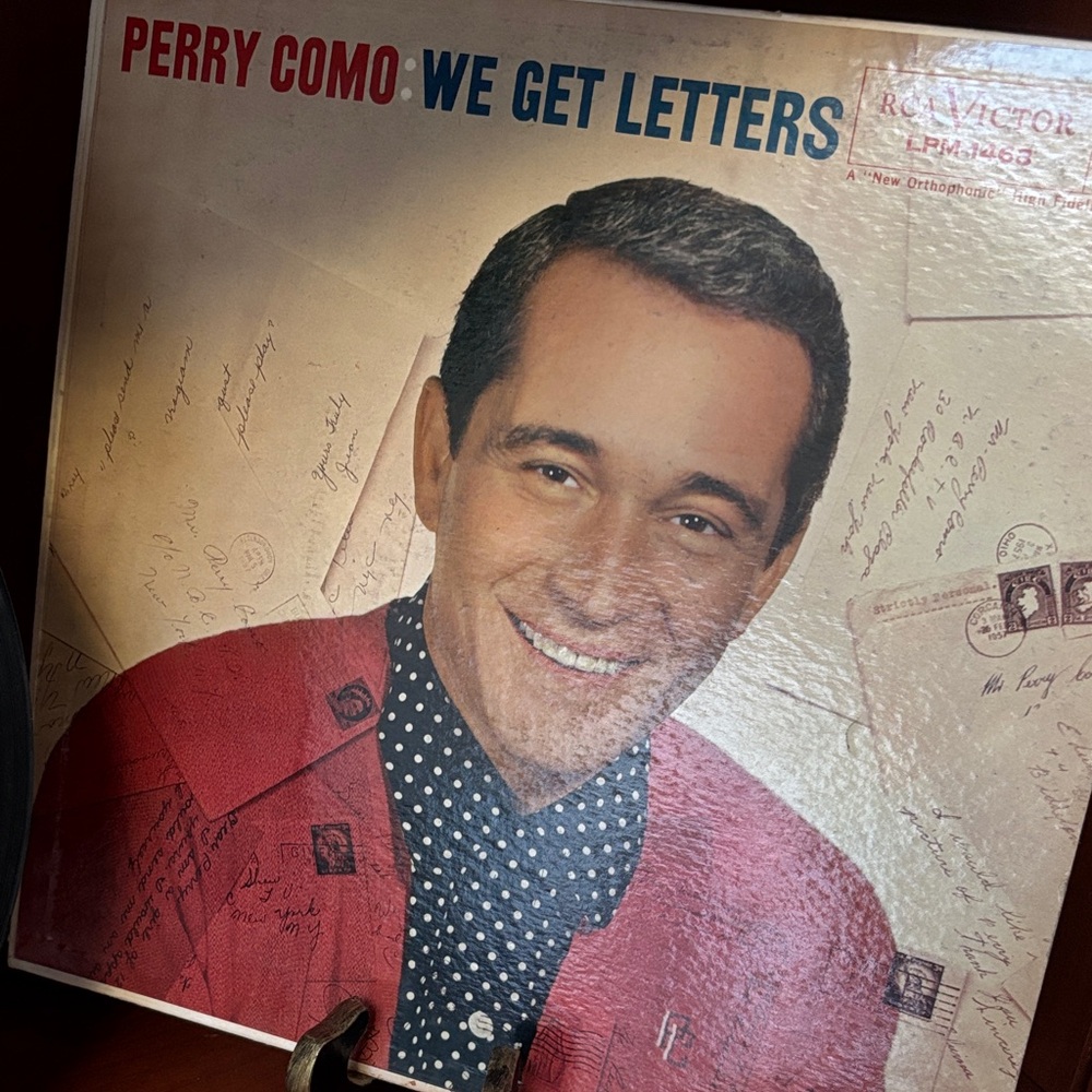 Perry Como Vinyl Record - We Get Letters